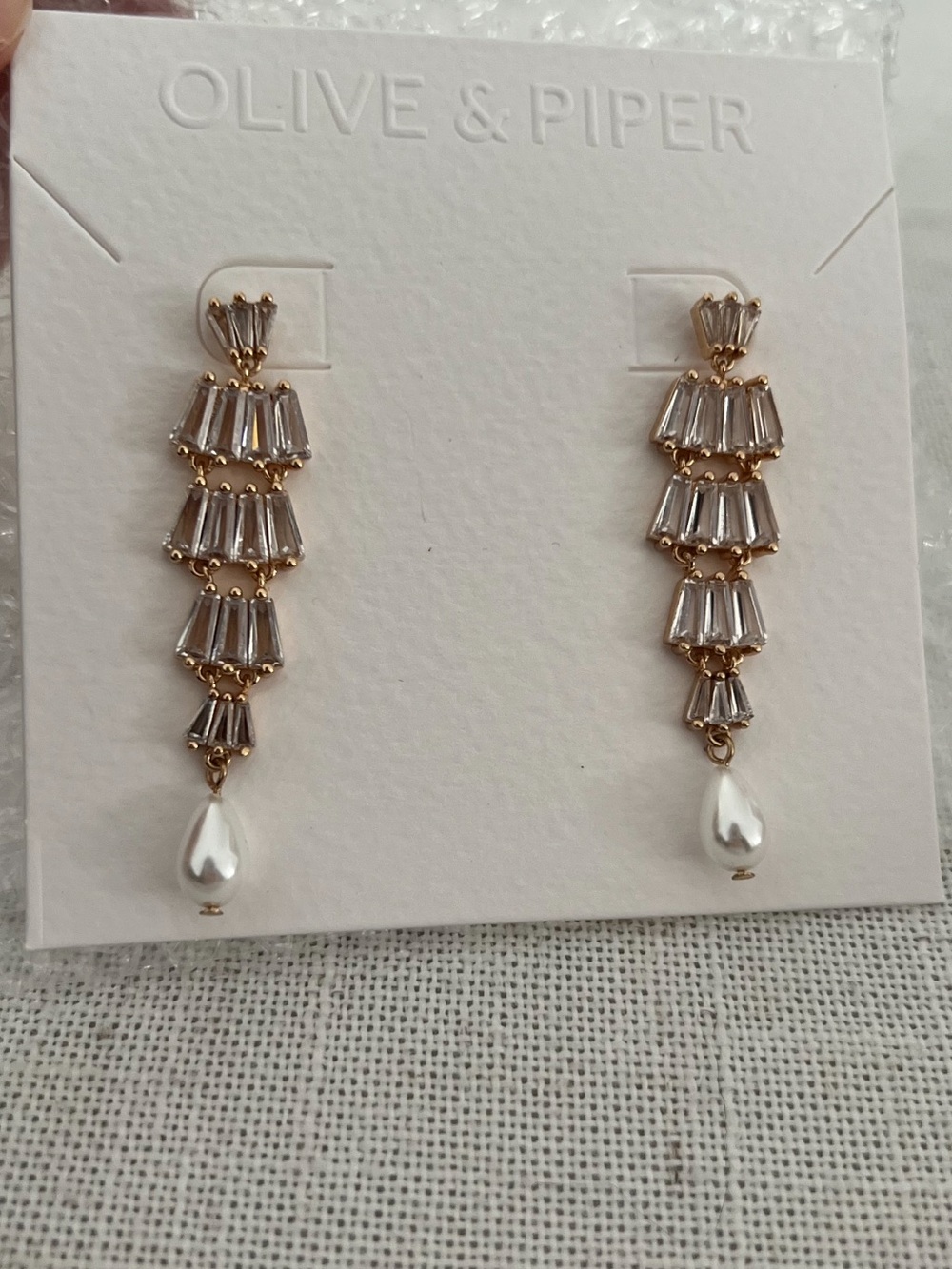 Gold earring (3 sets) bundle